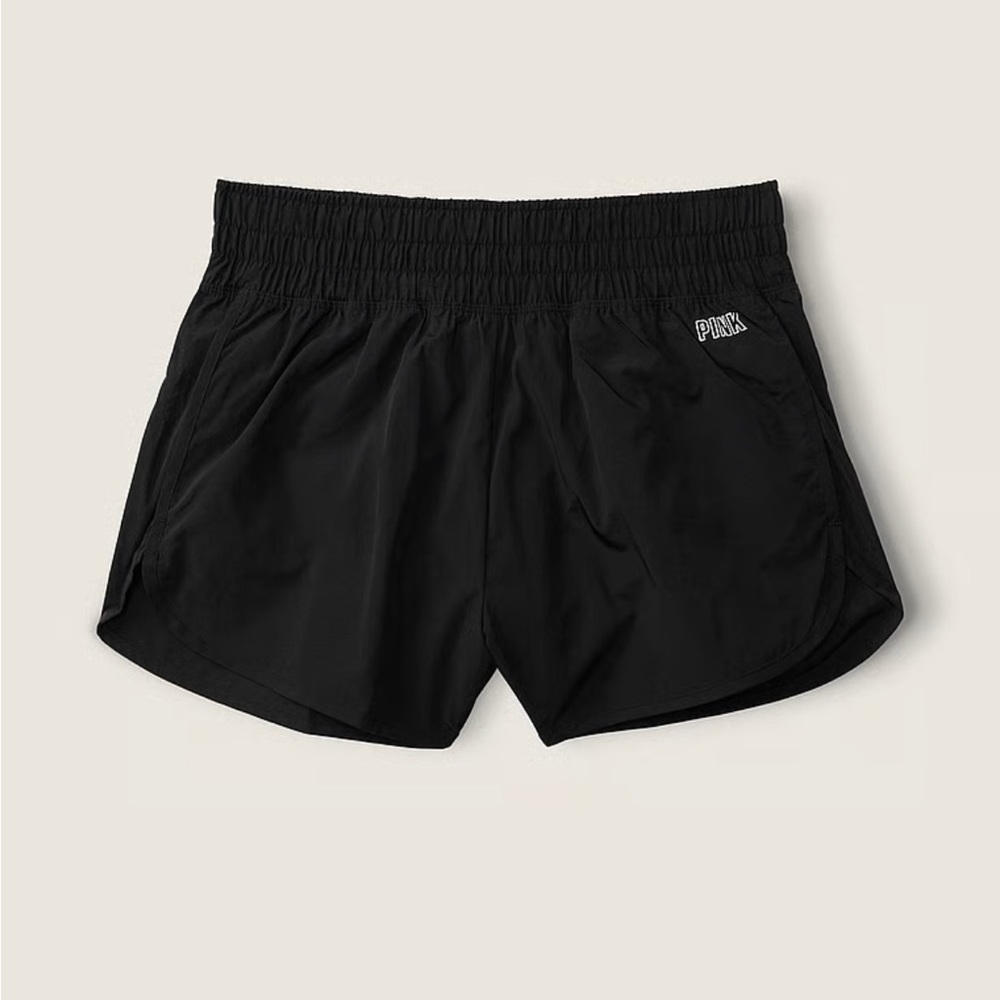 VS PINK high waisted 3 inch running shorts